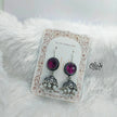 Oxidized Earrings-673