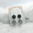 Oxidized Earrings-673