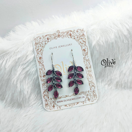 Oxidized Earrings-682
