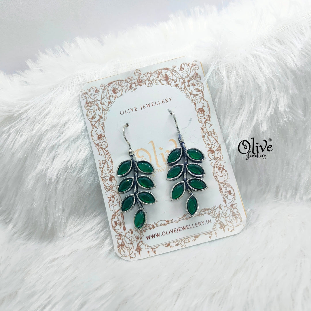 Oxidized Earrings-682