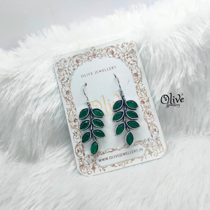 Oxidized Earrings-682