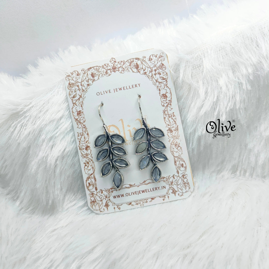 Oxidized Earrings-682