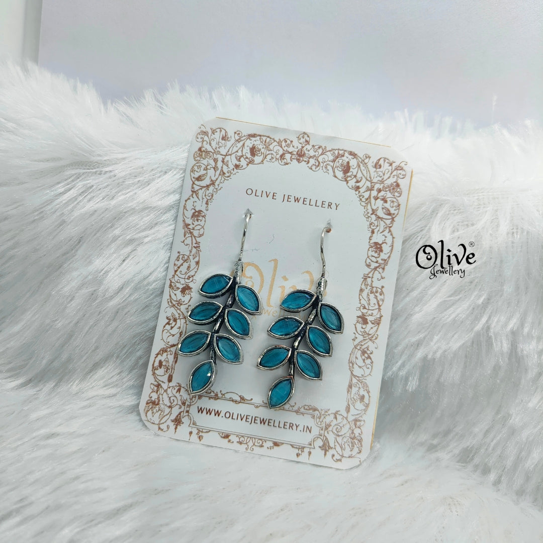 Oxidized Earrings-682