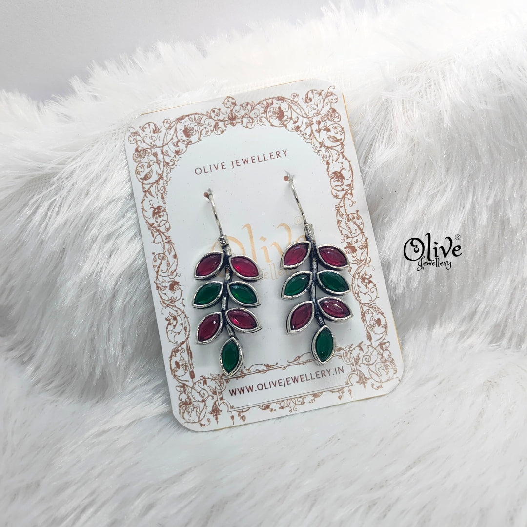 Oxidized Earrings-682