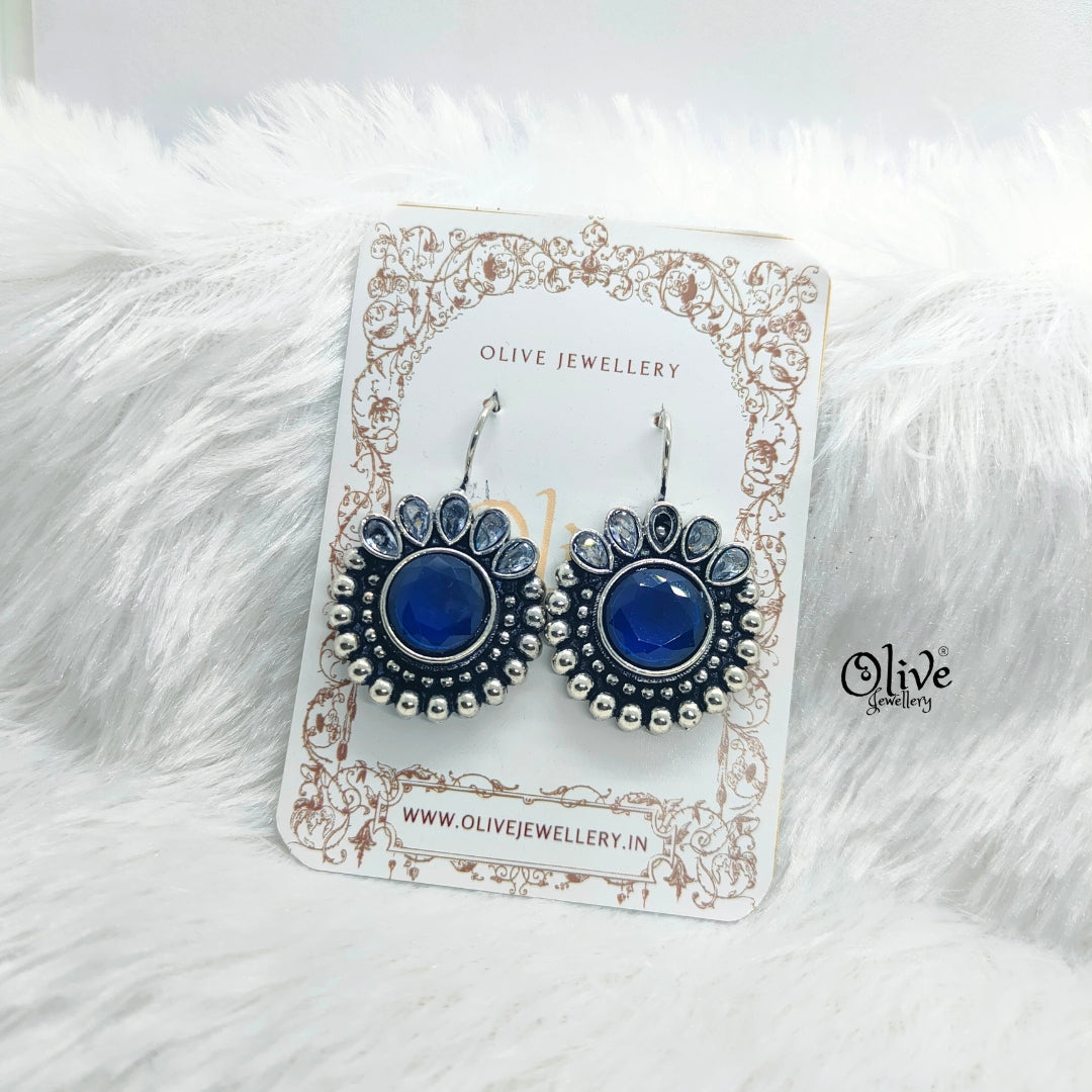 Oxidized Earrings-692