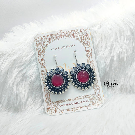 Oxidized Earrings-692
