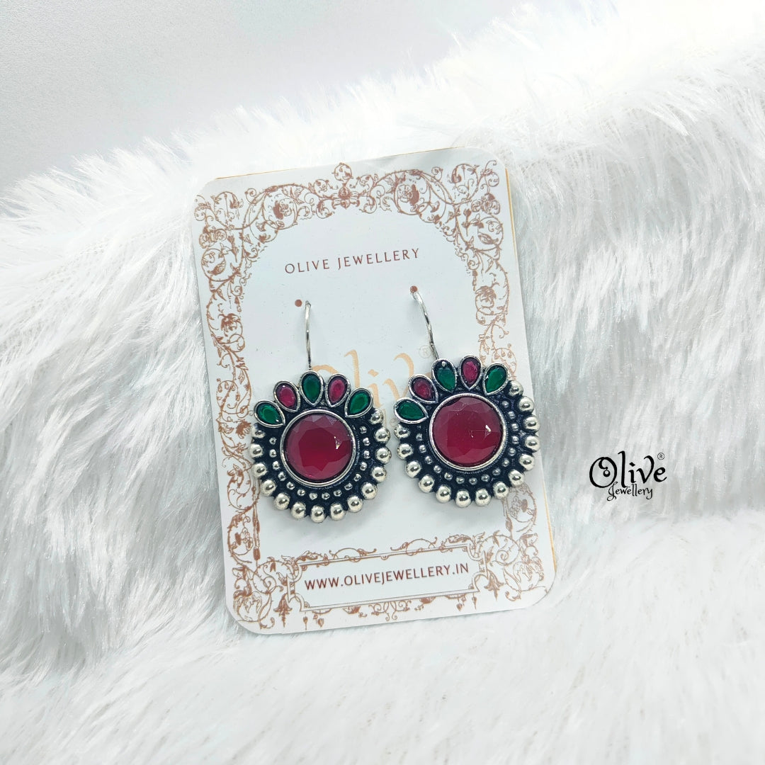 Oxidized Earrings-692
