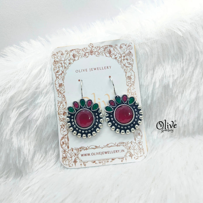 Oxidized Earrings-692