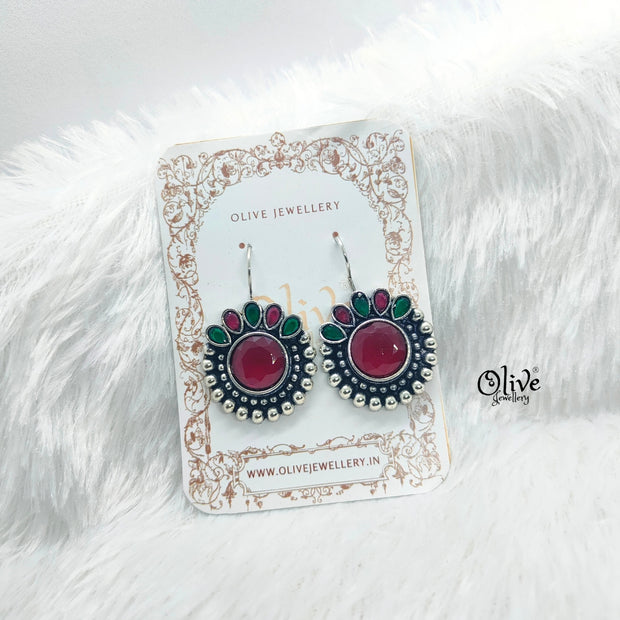 Oxidized Earrings-692