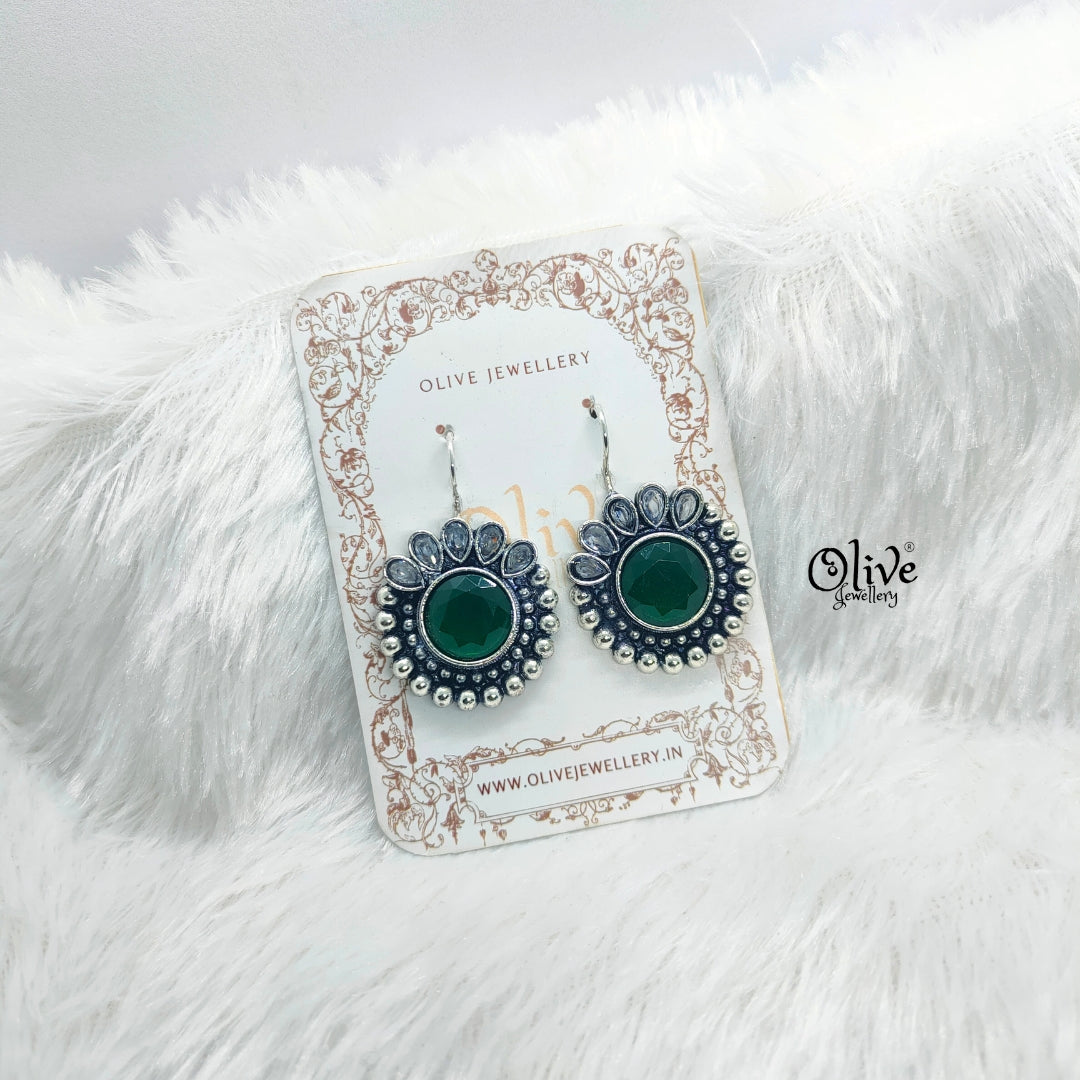 Oxidized Earrings-692