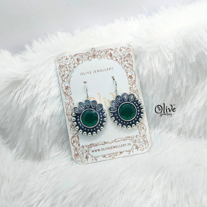 Oxidized Earrings-692