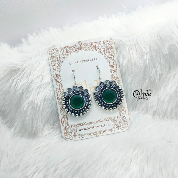 Oxidized Earrings-692