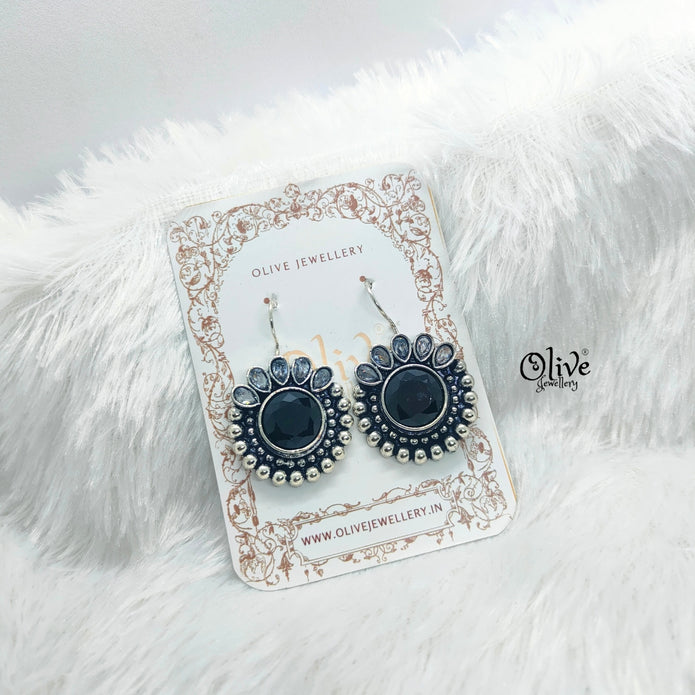 Oxidized Earrings-692