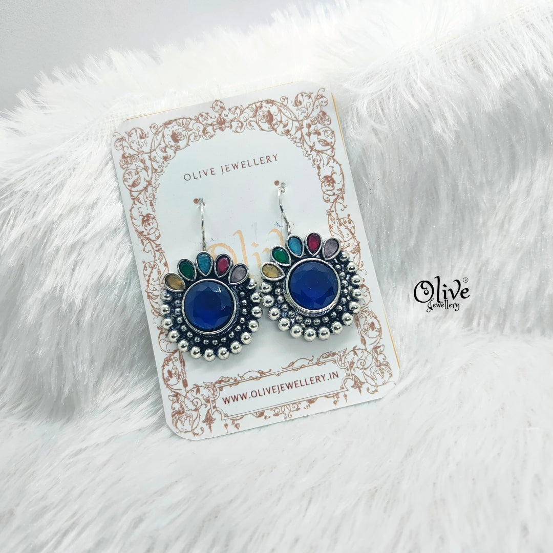 Oxidized Earrings-692