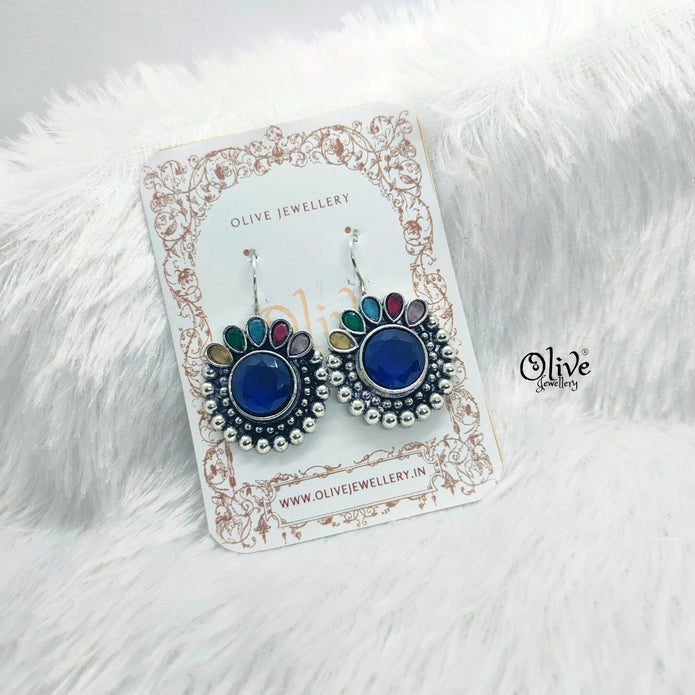 Oxidized Earrings-692