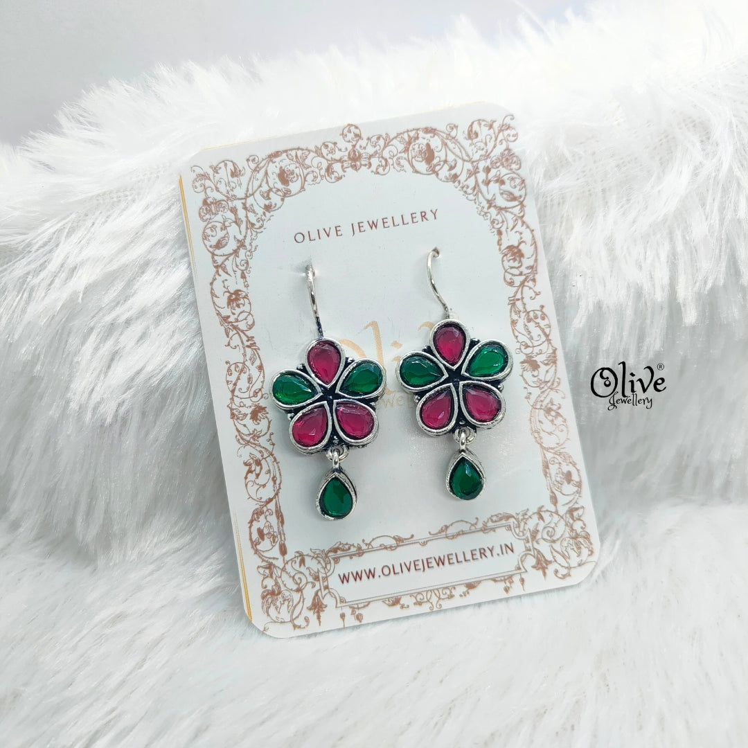Oxidized Earrings-700
