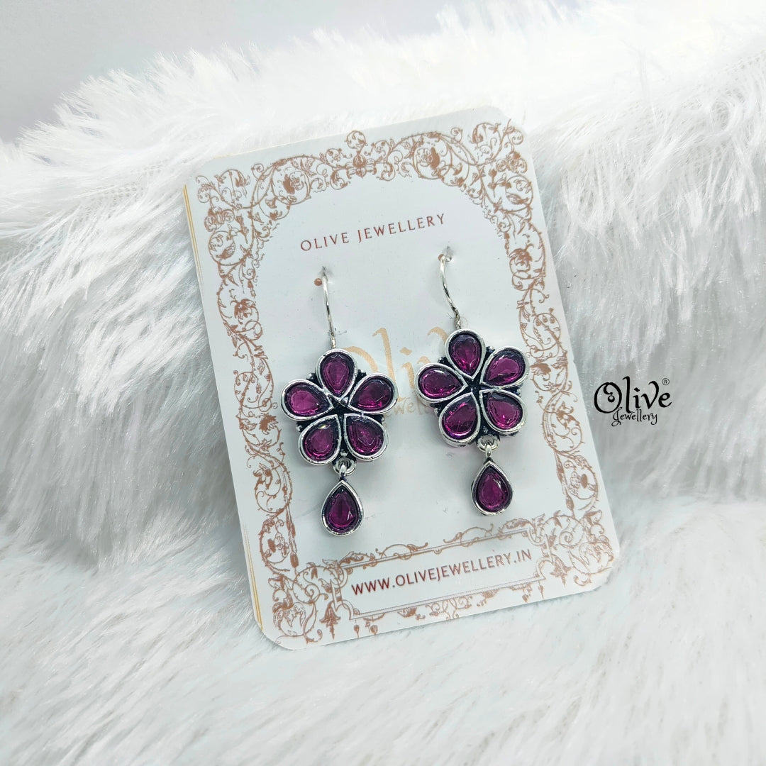 Oxidized Earrings-700