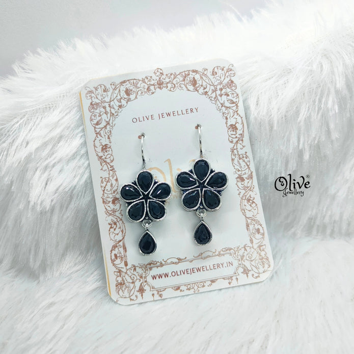 Oxidized Earrings-700