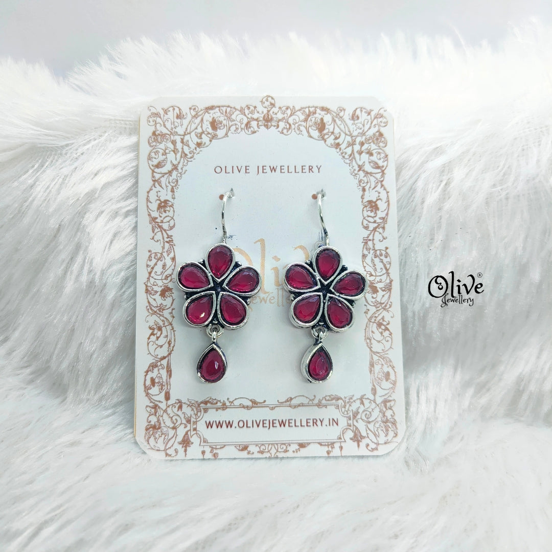 Oxidized Earrings-700