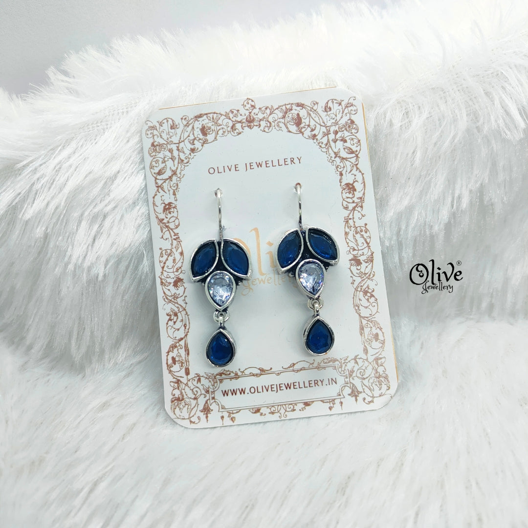 Oxidized Earrings-710