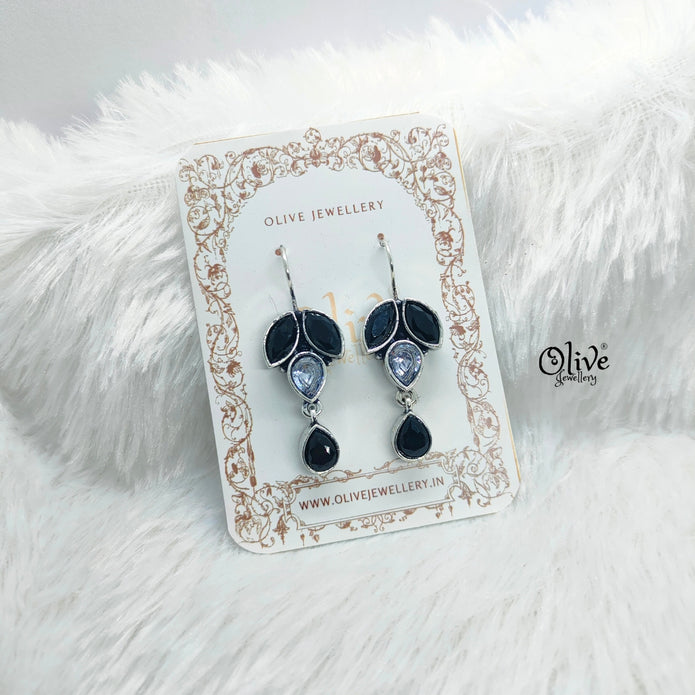 Oxidized Earrings-710