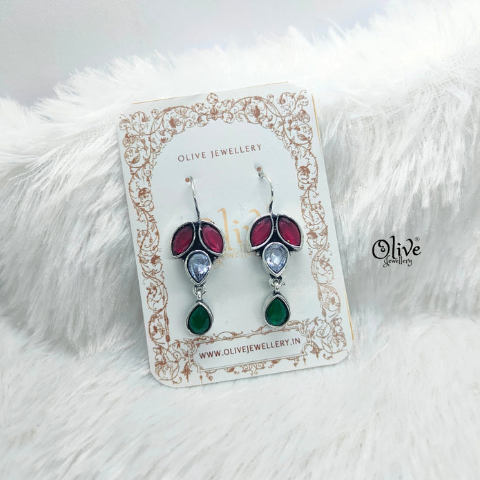 Oxidized Earrings-710