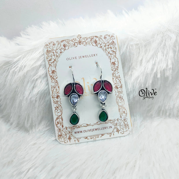 Oxidized Earrings-710