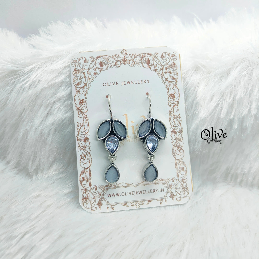 Oxidized Earrings-710