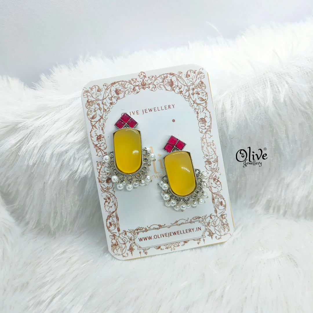 Oxidized Earrings-720