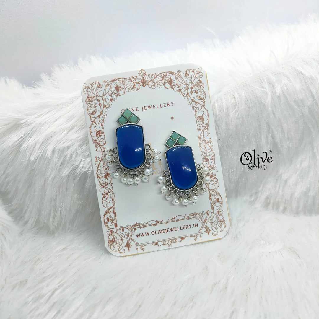 Oxidized Earrings-720