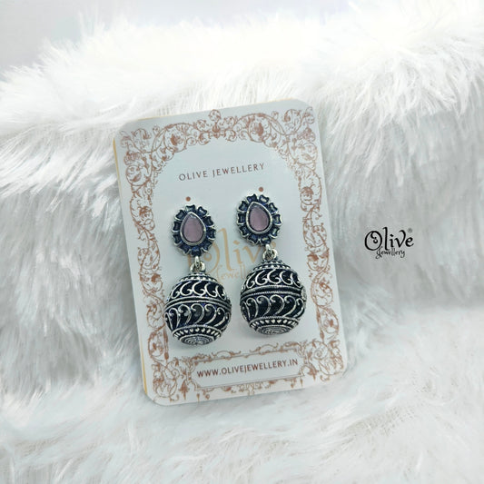 Oxidized Earrings-726