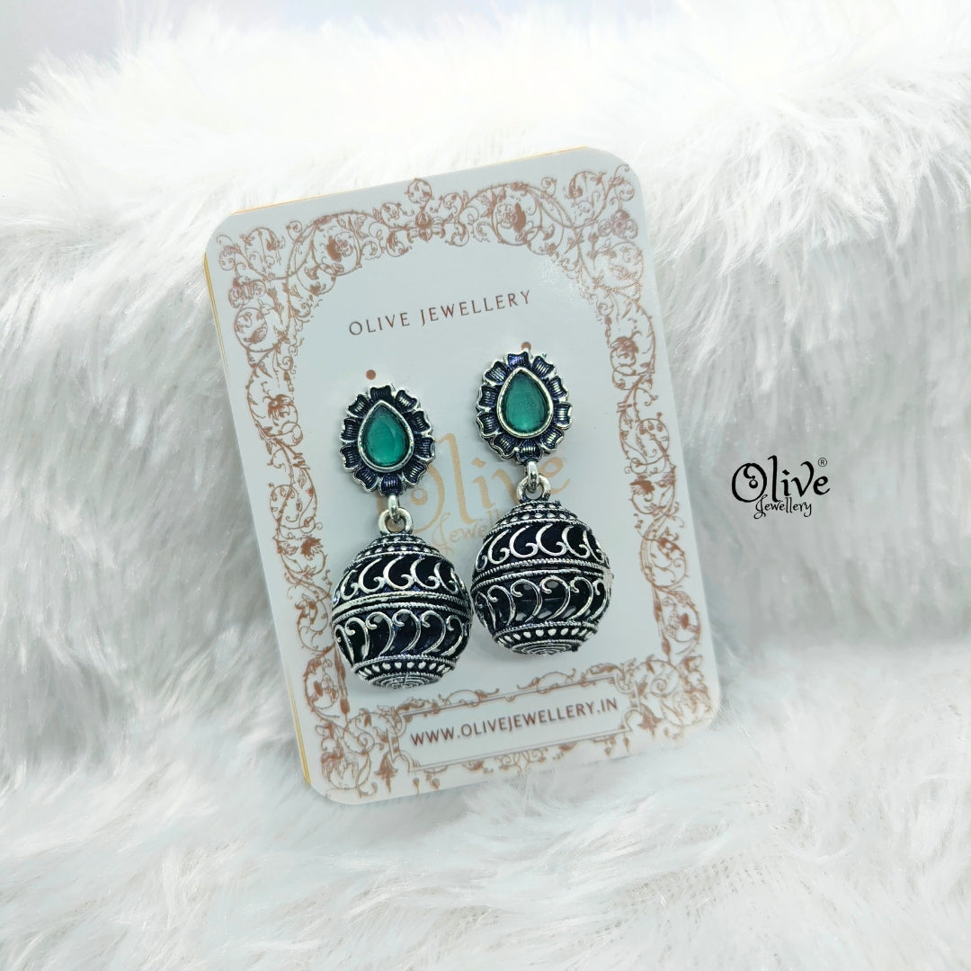 Oxidized Earrings-726