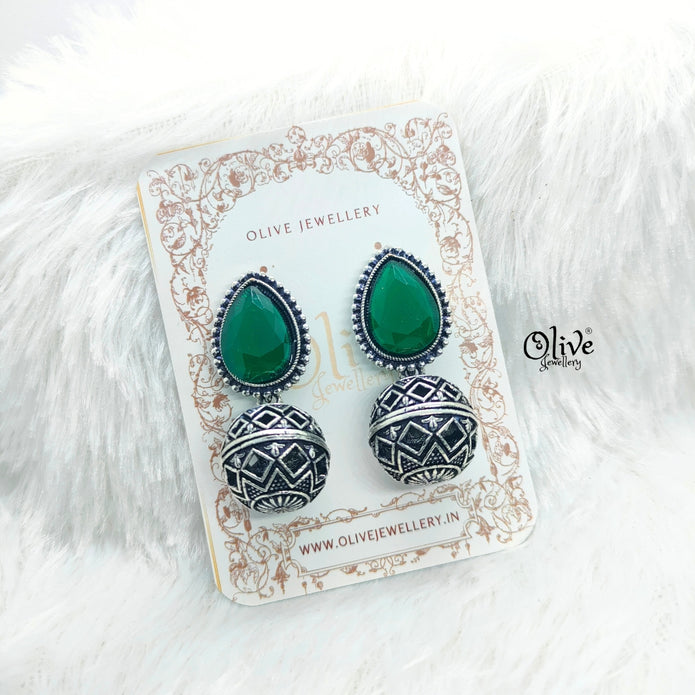 Oxidized Earrings-746