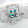 Oxidized Earrings-754