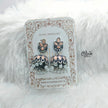 Oxidized Earrings-754
