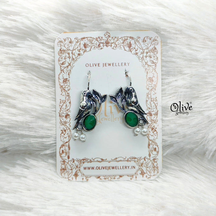 Oxidized Earrings-762