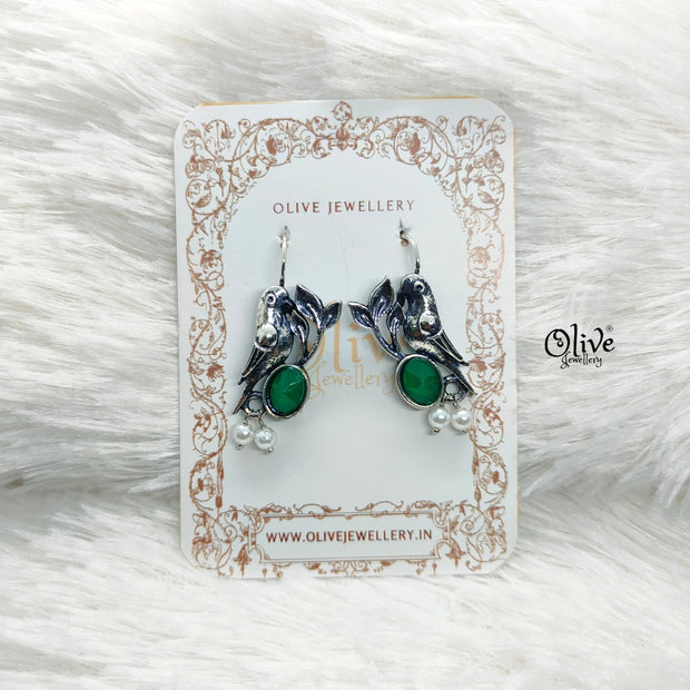 Oxidized Earrings-762