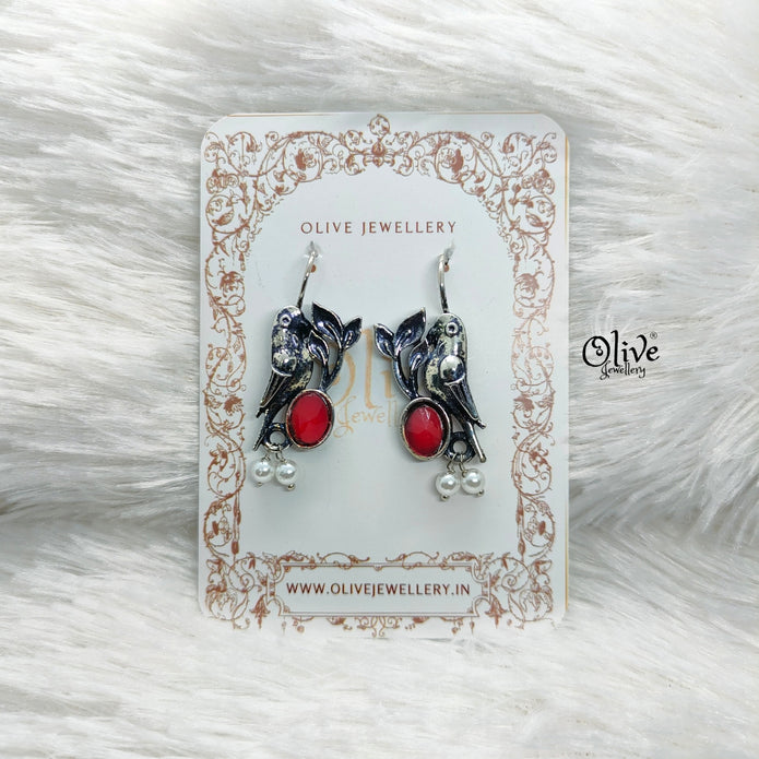Oxidized Earrings-762
