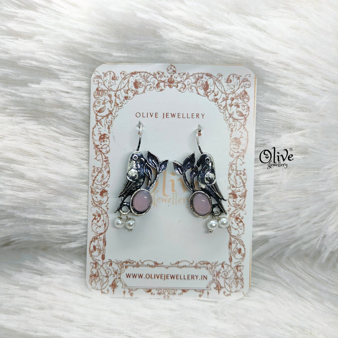 Oxidized Earrings-762