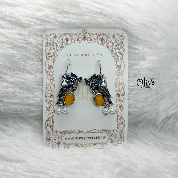 Oxidized Earrings-762