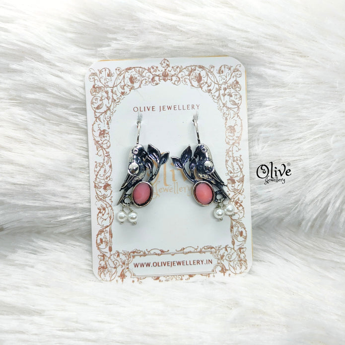 Oxidized Earrings-762
