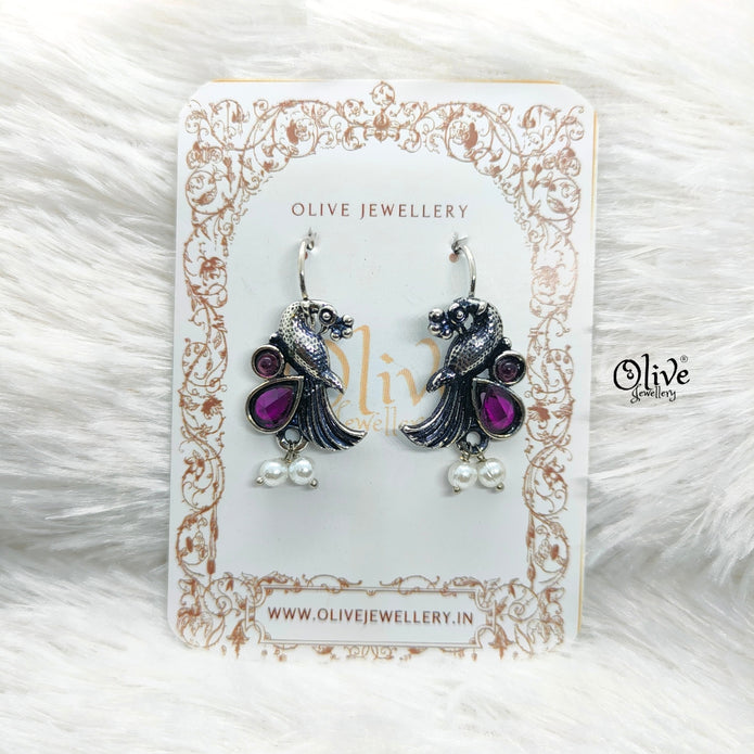 Oxidized Earrings-774