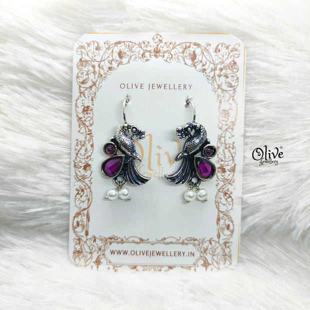 Oxidized Earrings-774