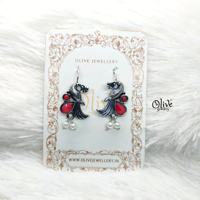 Oxidized Earrings-774