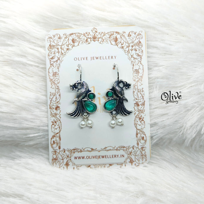 Oxidized Earrings-774