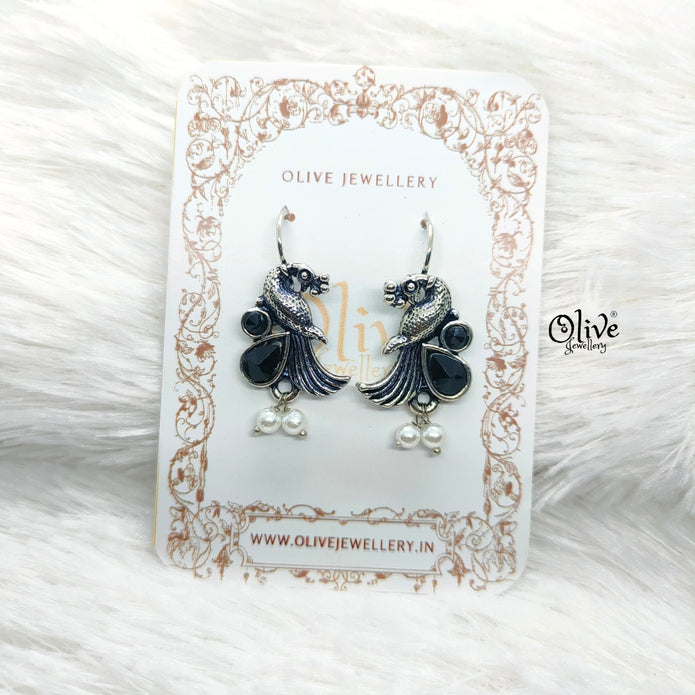 Oxidized Earrings-774