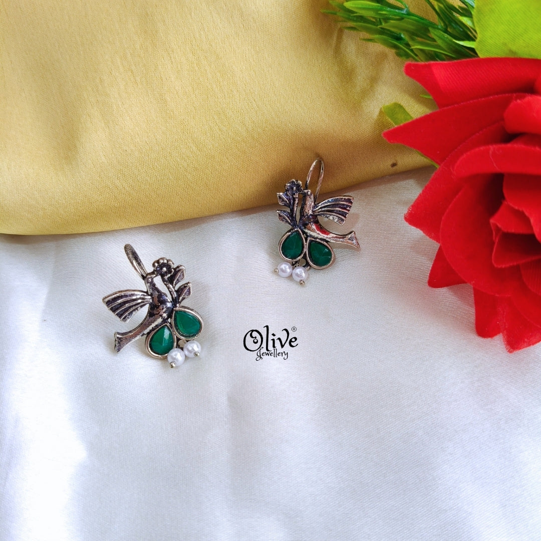 Oxidized Earrings-784