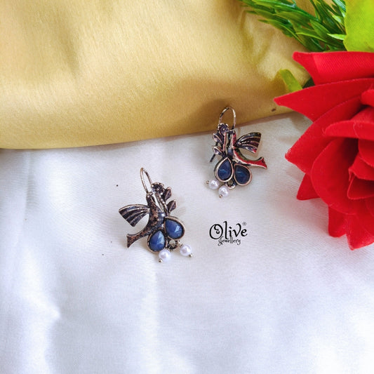 Oxidized Earrings-784