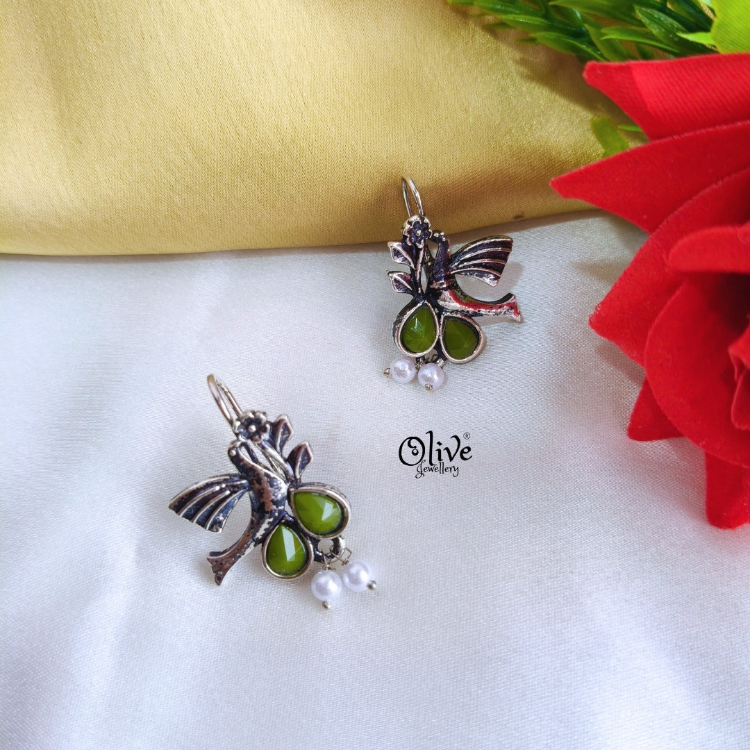 Oxidized Earrings-784