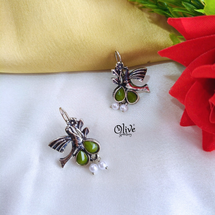 Oxidized Earrings-784